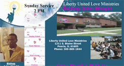 Desktop Screenshot of libertyunitedloveministries.com
